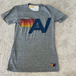 Aviator Nation Gray Graphic T-Shirt size XS